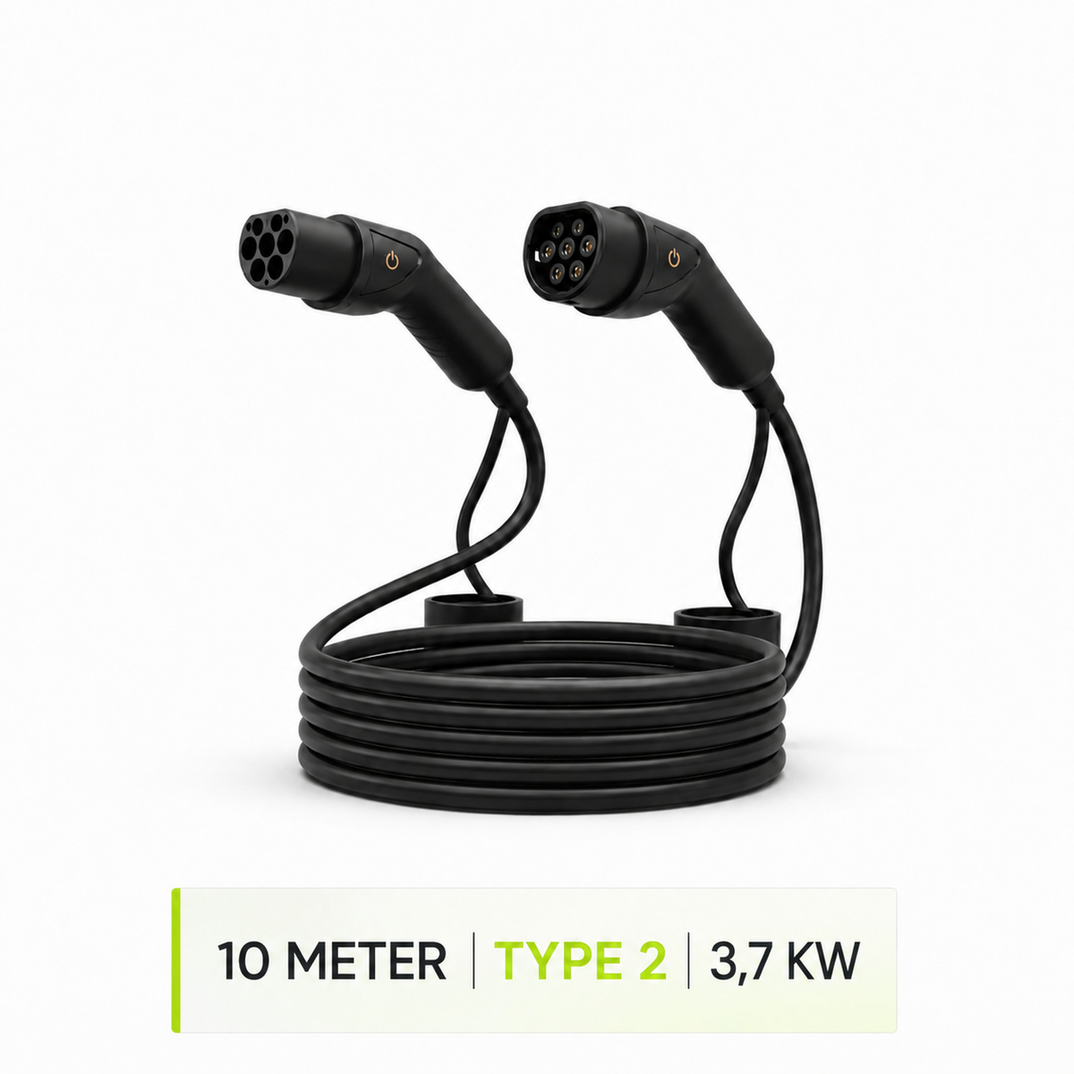 Davilon Type 2 laadkabel 3,7 kW 16A 1-fase 10 meter