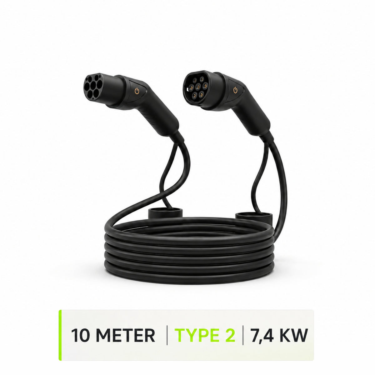 Davilon Type 2 laadkabel 7,4 kW 32A 1-fase 10 meter
