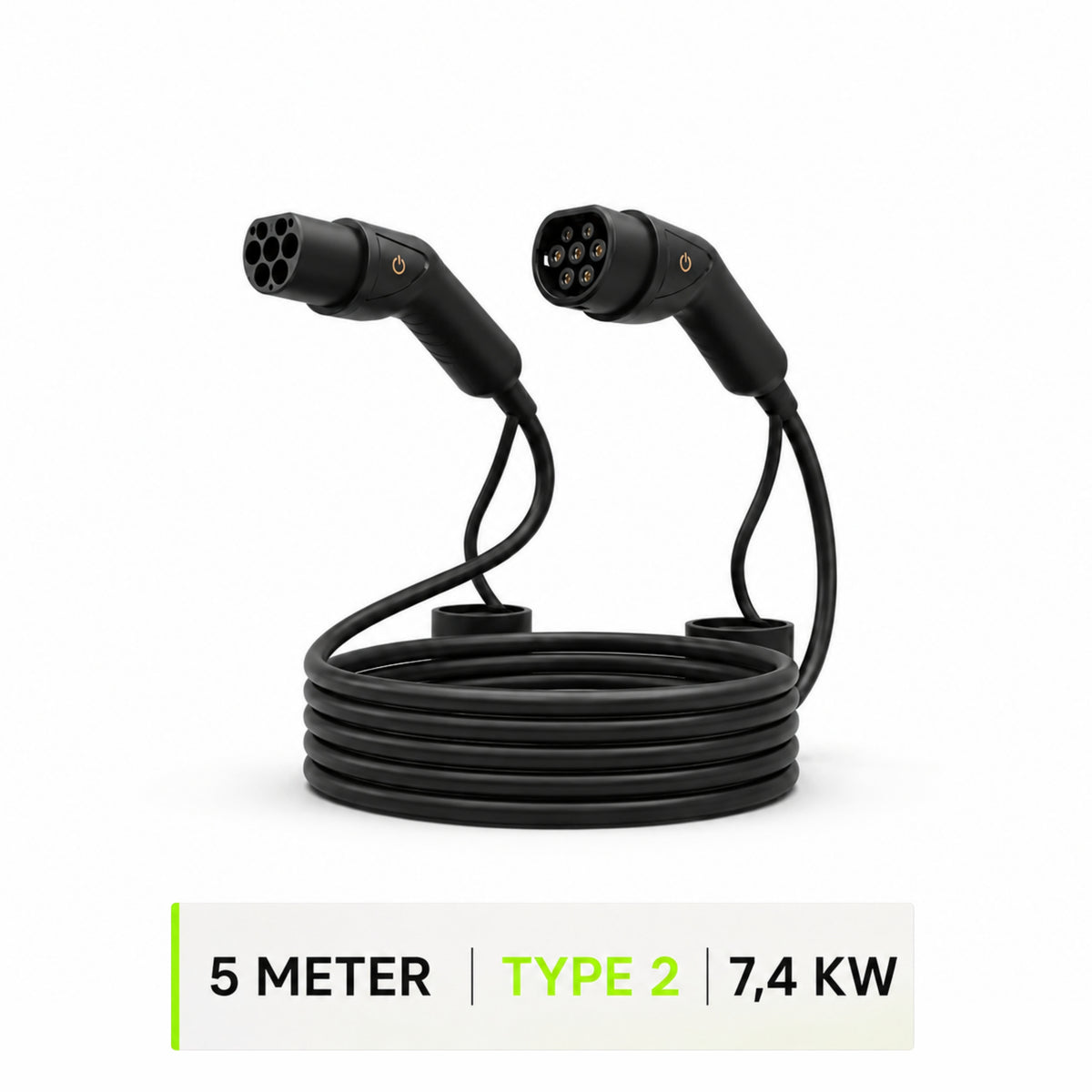 Davilon Type 2 laadkabel 7,4 kW 32A 1-fase 5 meter