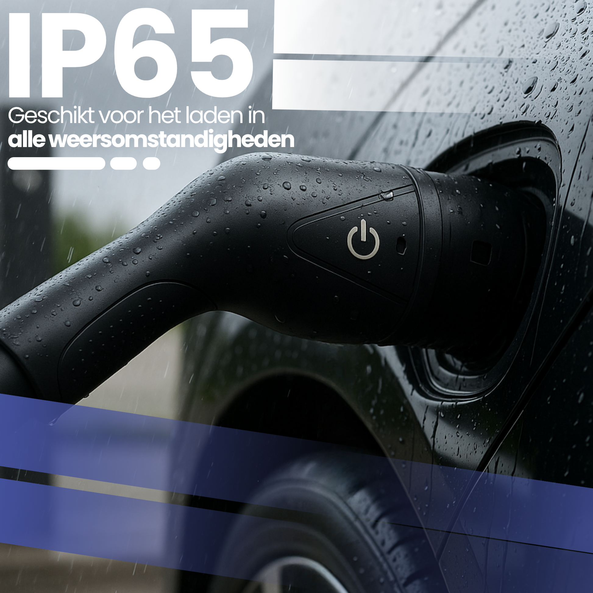 Type 2 laadkabel auto | EV laadkabel | 11 kW | 16A 3-fase | 5 meter | voor openbare laadpaal en thuislader | waterdicht | met opbergtas-6