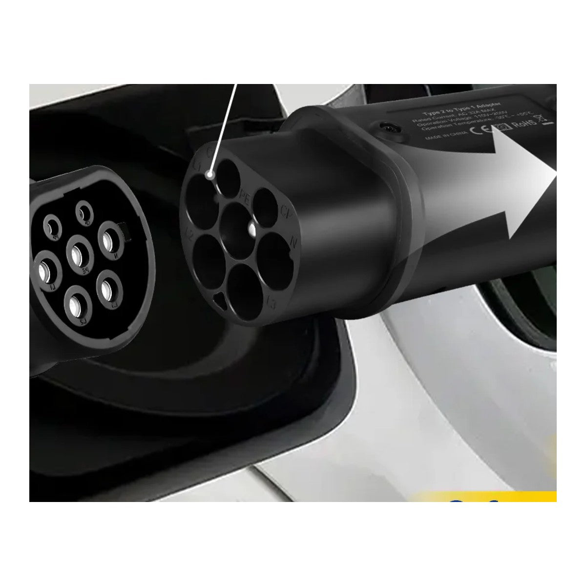 Adapter von Type 2 auf Type 1-1
